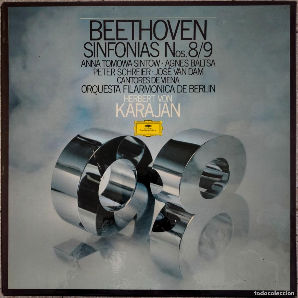 Discos de vinilo: Beethoven: Sinfon&iacute;as 8/9 (2xLP BOX)