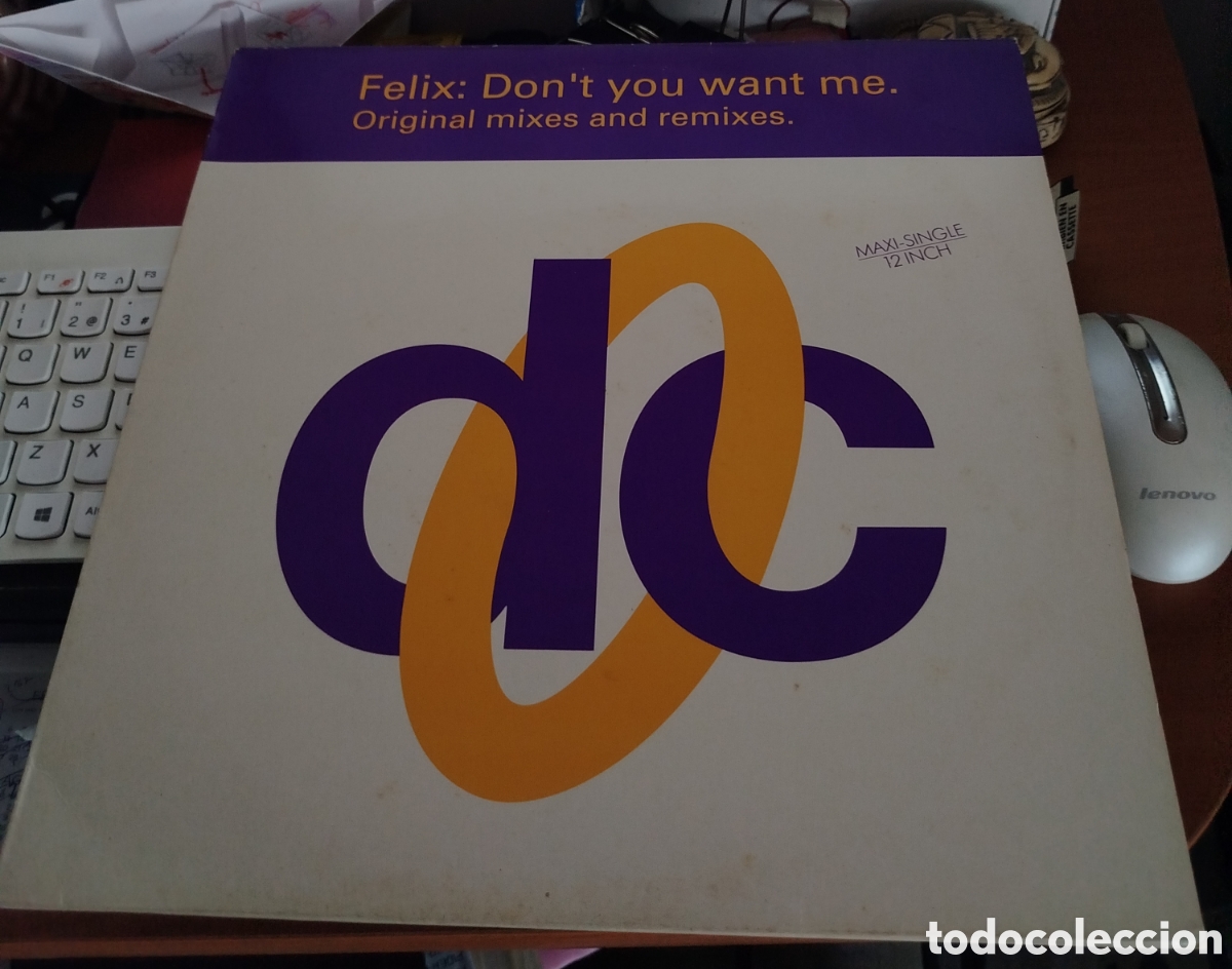 Discos de vinilo: Felix - Don't You Want Me (Original Mixes And Remixes)
