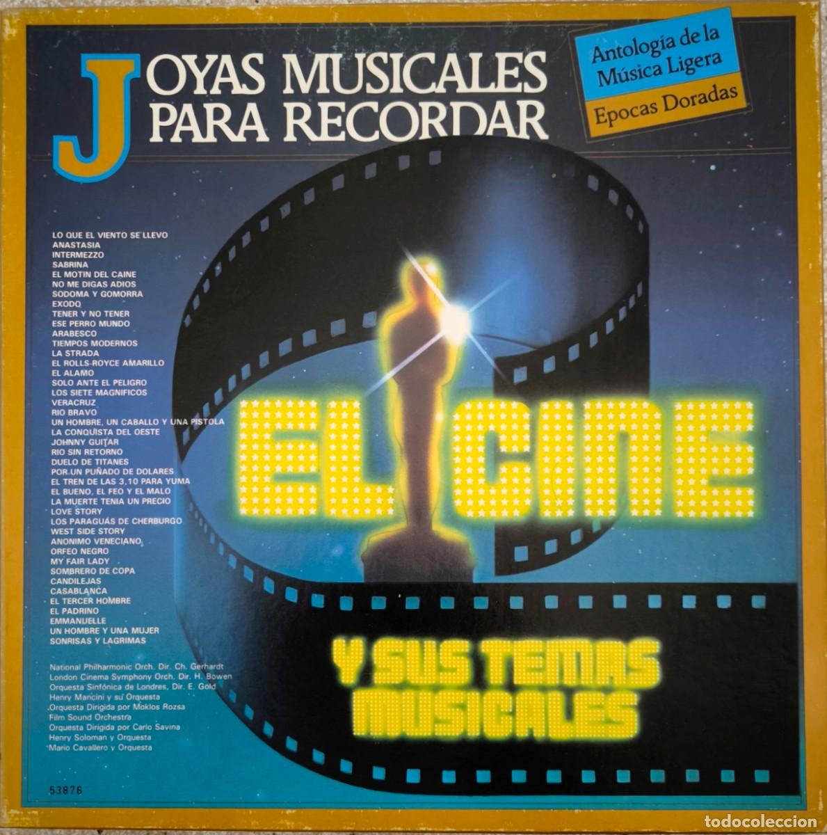 Discos de vinilo: Joyas Musicales para Recordar: El Cine y sus Temas Musicales (2xLP BOX)