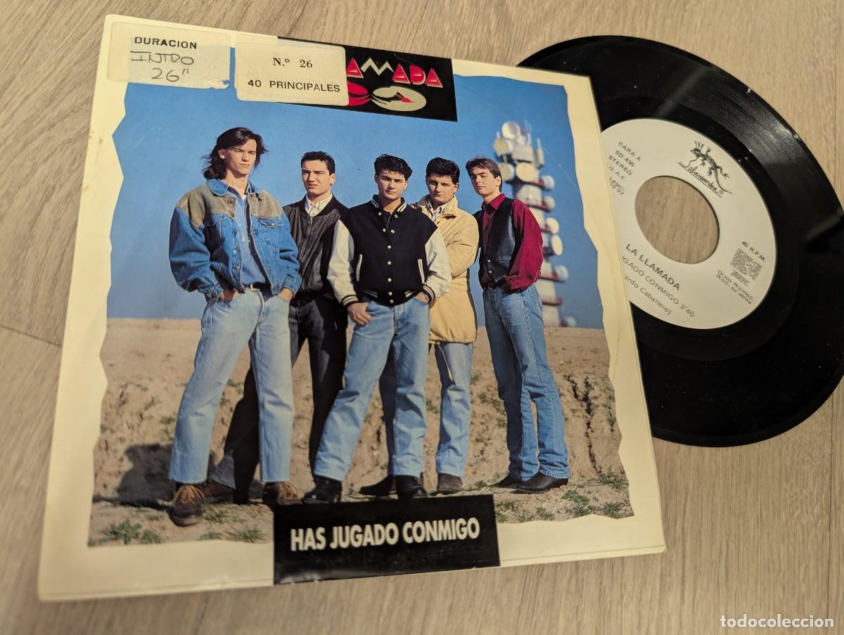 Discos de vinilo: LA LLAMADA - HAS JUGADO CONMIGO .. SINGLE DE SALAMANDRA DE 1992 - PROMOCIONAL DE RADIO