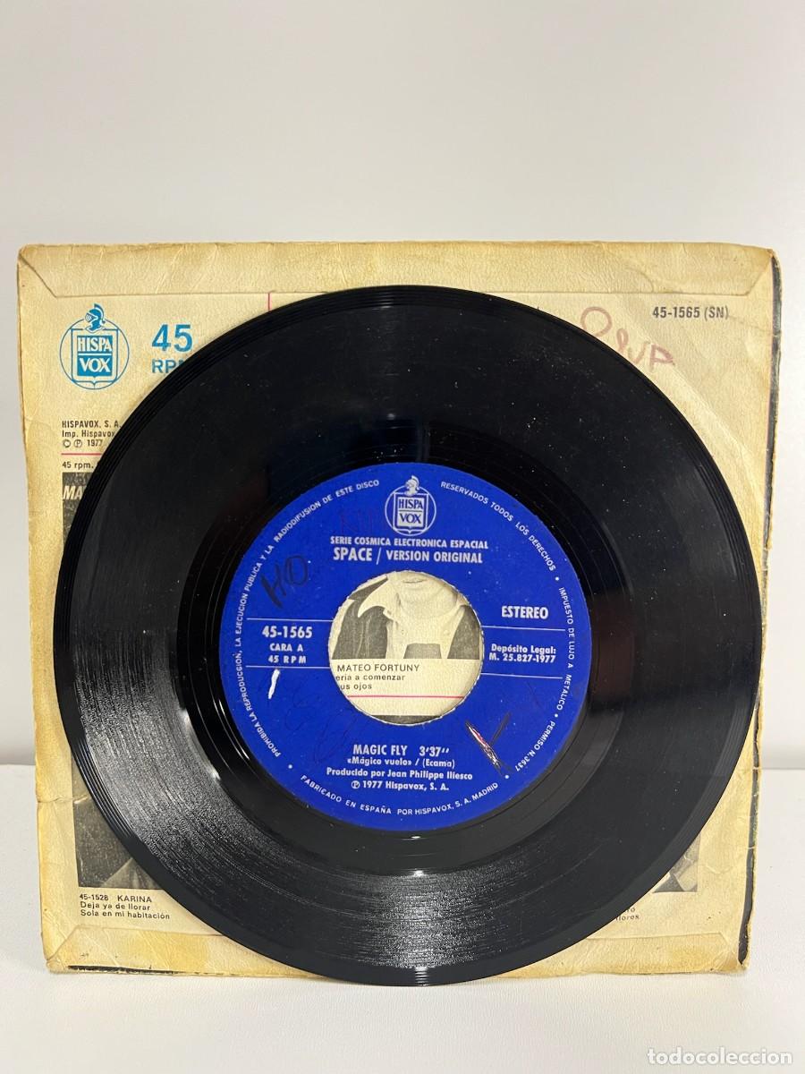 Discos de vinilo: SPACE (SINGLE) MAGIC FLY - A&Ntilde;O 1977 - Foto 3