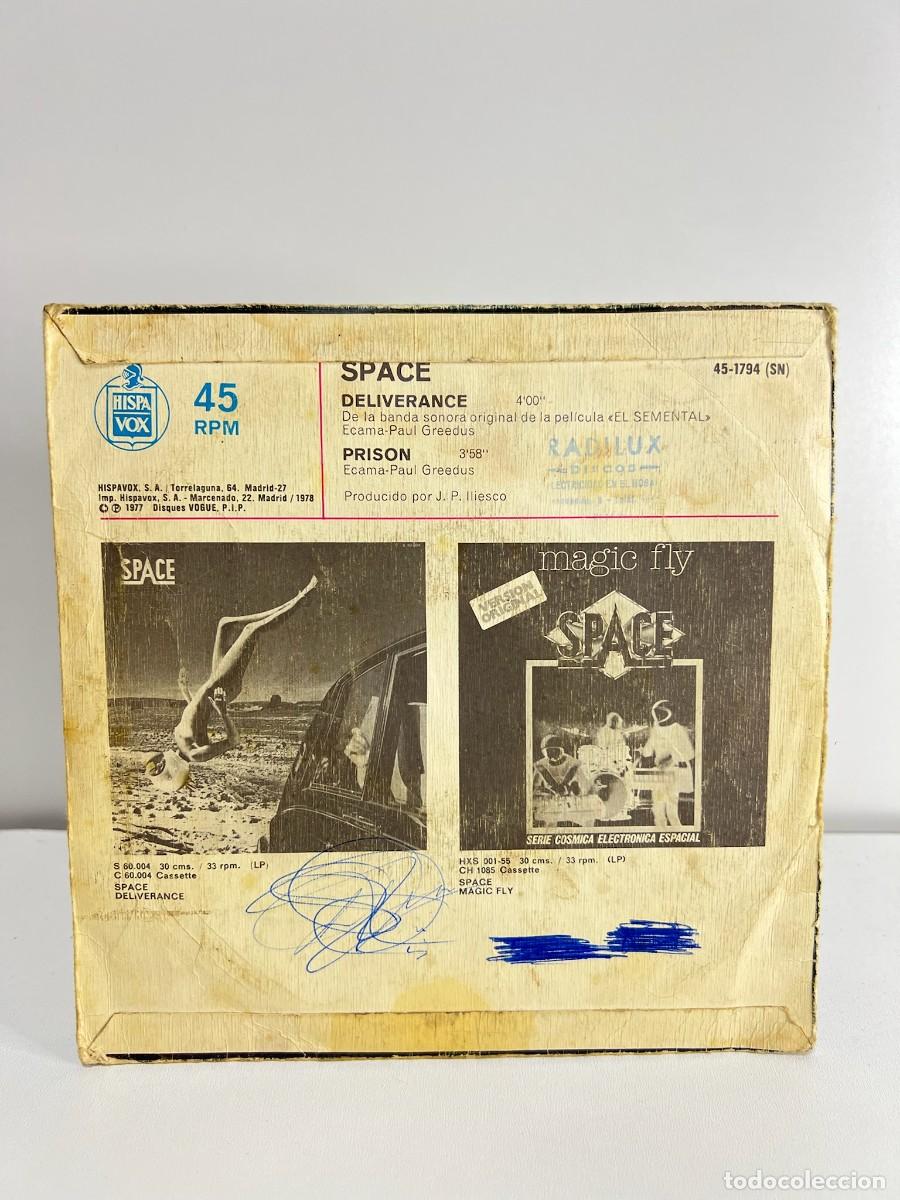 Discos de vinilo: SPACE (SINGLE) DELIVERANCE - A&Ntilde;O 1977 - Foto 2