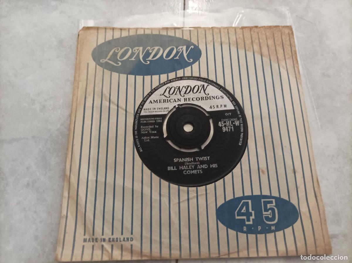 Discos de vinilo: Bill Haley single original Spanish twist - Foto 2