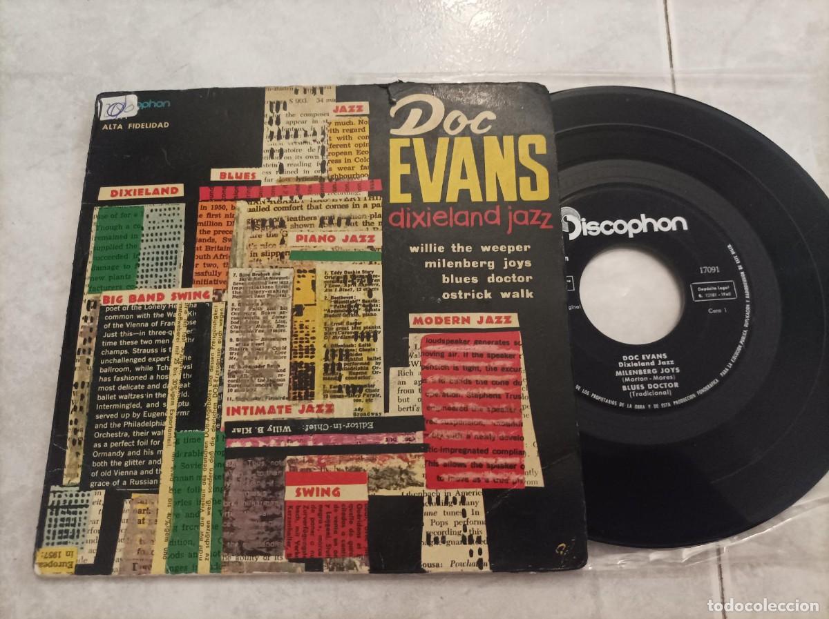 Discos de vinilo: Doc Evans ep dixieland-raro-