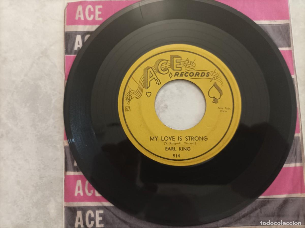 Discos de vinilo: Earl King single original USA R&B