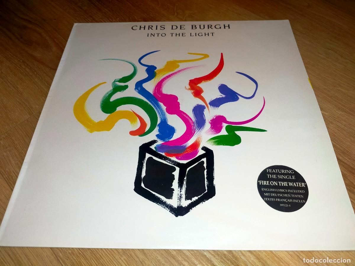 Discos de vinilo: CHRIS DE BURGH-INTO THE LIGHT-CONTIENE ENCARTE-ORIGINAL ESPA&Ntilde;OL 1986