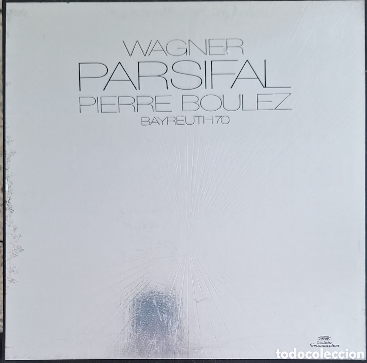 Discos de vinilo: Caja Parsifal. Wagner. P. Boulez. Bayreuth 70