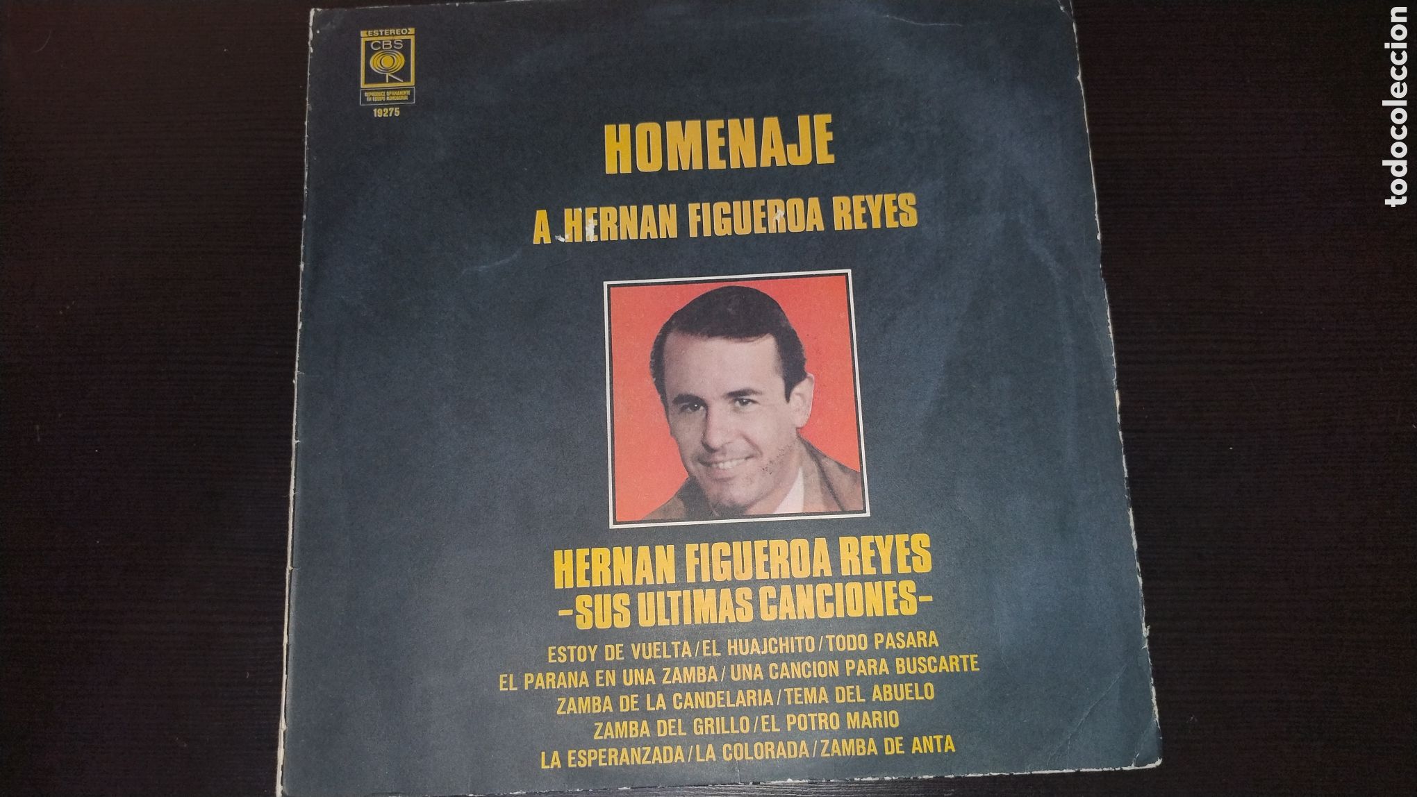 Discos de vinilo: Homenaje a Hern&aacute;n Figueroa Reyes LP