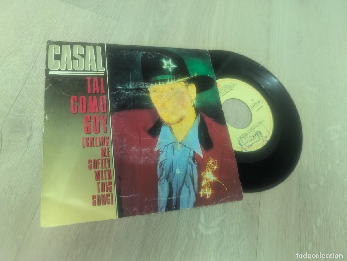 Discos de vinilo: TINO CASAL - TAL COMO SOY ( PARTE 1 ) + QUE DIGAN MISA ..SINGLE DE 1990 - DE EMI