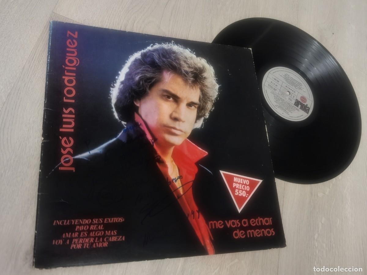 Discos de vinilo: JOSE LUIS RODRIGUEZ ( El puma )- ME VAS A ECHAR DE MENOS ..LP DE 1981 - ARIOLA ..GATEFOLD .. FIRMADO