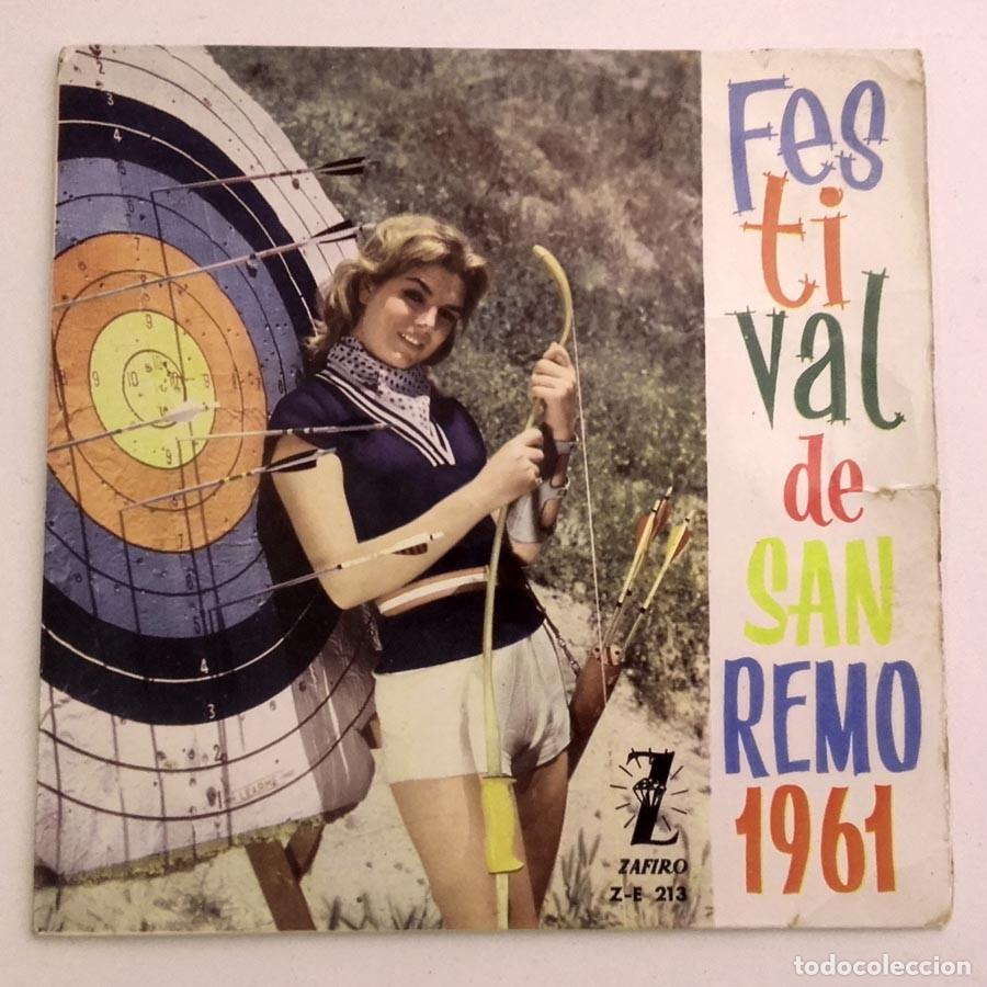 Discos de vinilo: Festival de San Remo 1961