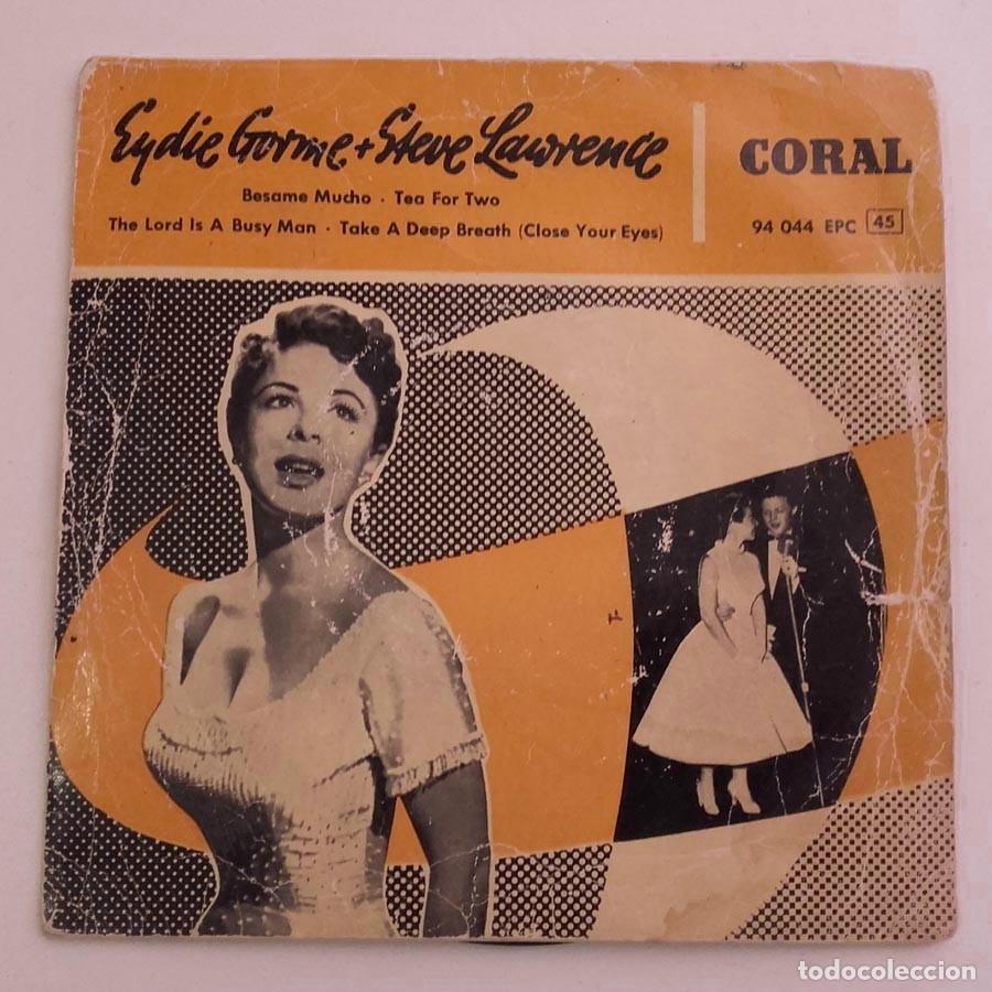 Discos de vinilo: Eydie Gorm&eacute; + Steve Lawrence, B&eacute;same Mucho