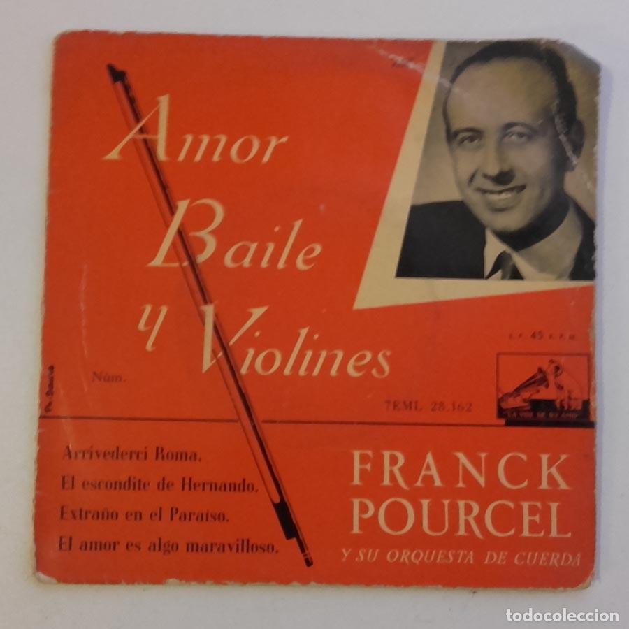 Discos de vinilo: Amor, Baile y Violines, Franck Pourcel y su Orquesta de Cuerda