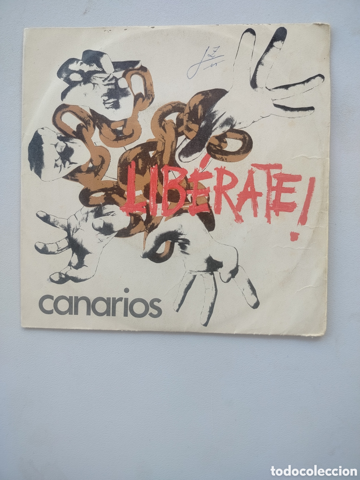 Discos de vinilo: Canarios Single Lib&eacute;rate