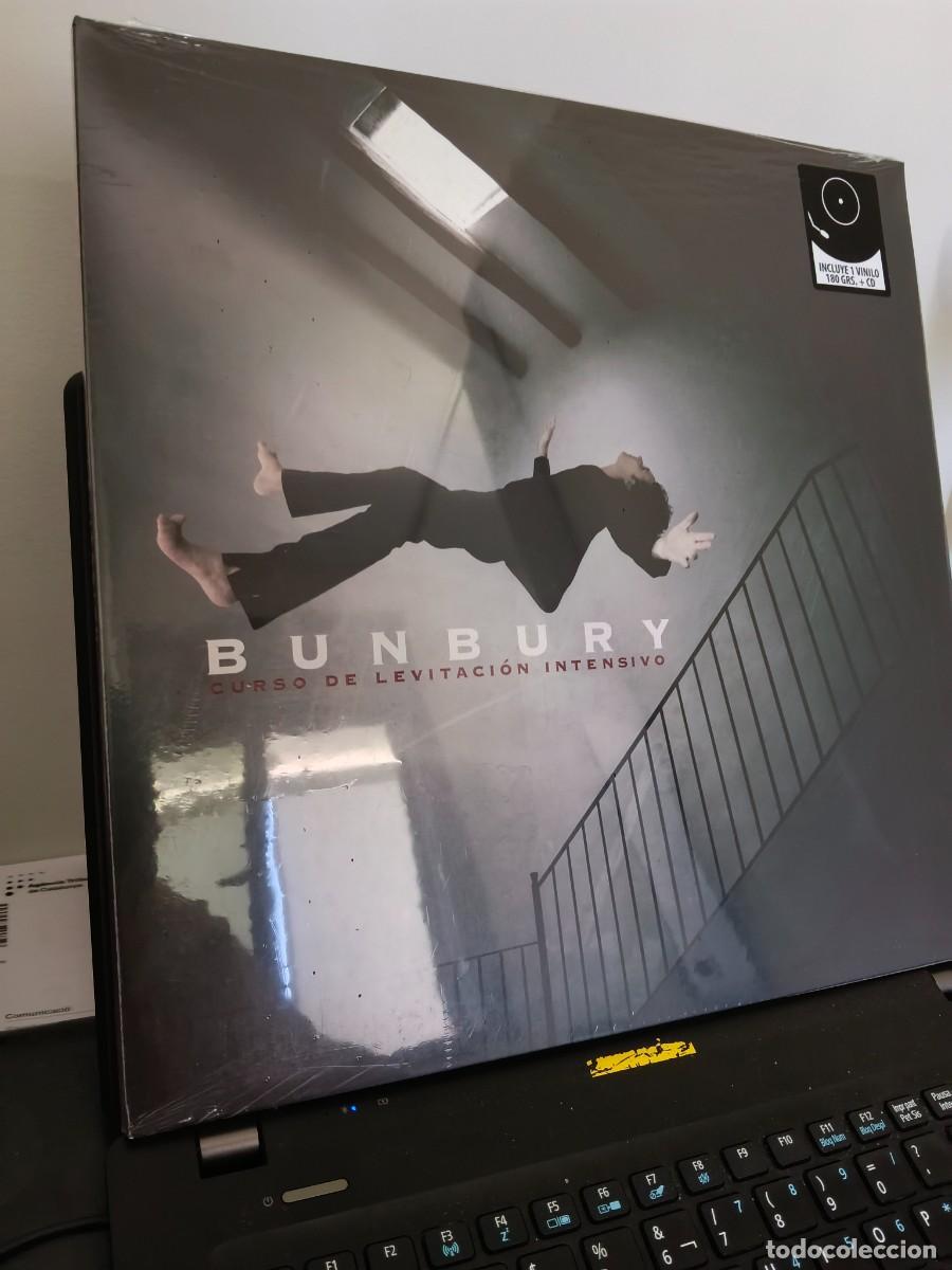 Discos de vinilo: RAR LP & CD. BUNBURY (HEROES DEL SILENCIO). CURSO DE LEVITACI&Oacute;N INTENSIVO. MINT