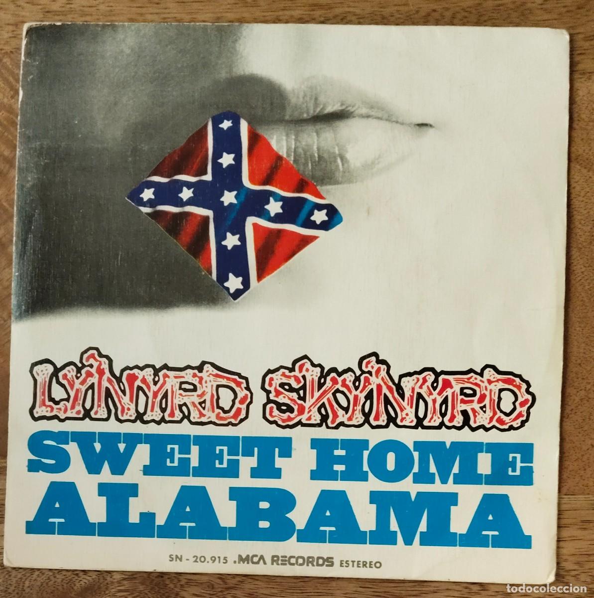 Discos de vinilo: LYNYRD SKYNYRD-SINGLE SWEET HOME ALABAMA, 1974BAMA