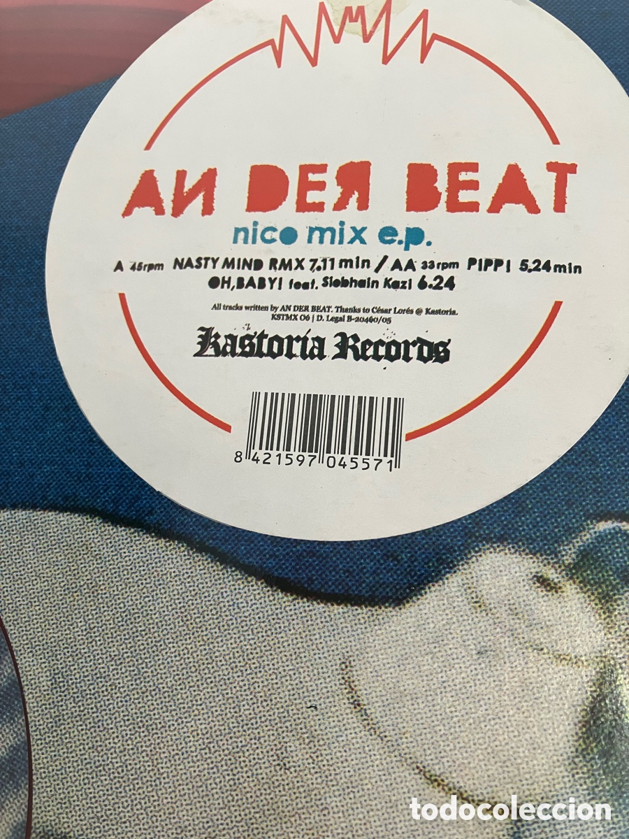 Discos de vinilo: An Der Beat - Nico Mix - Foto 2