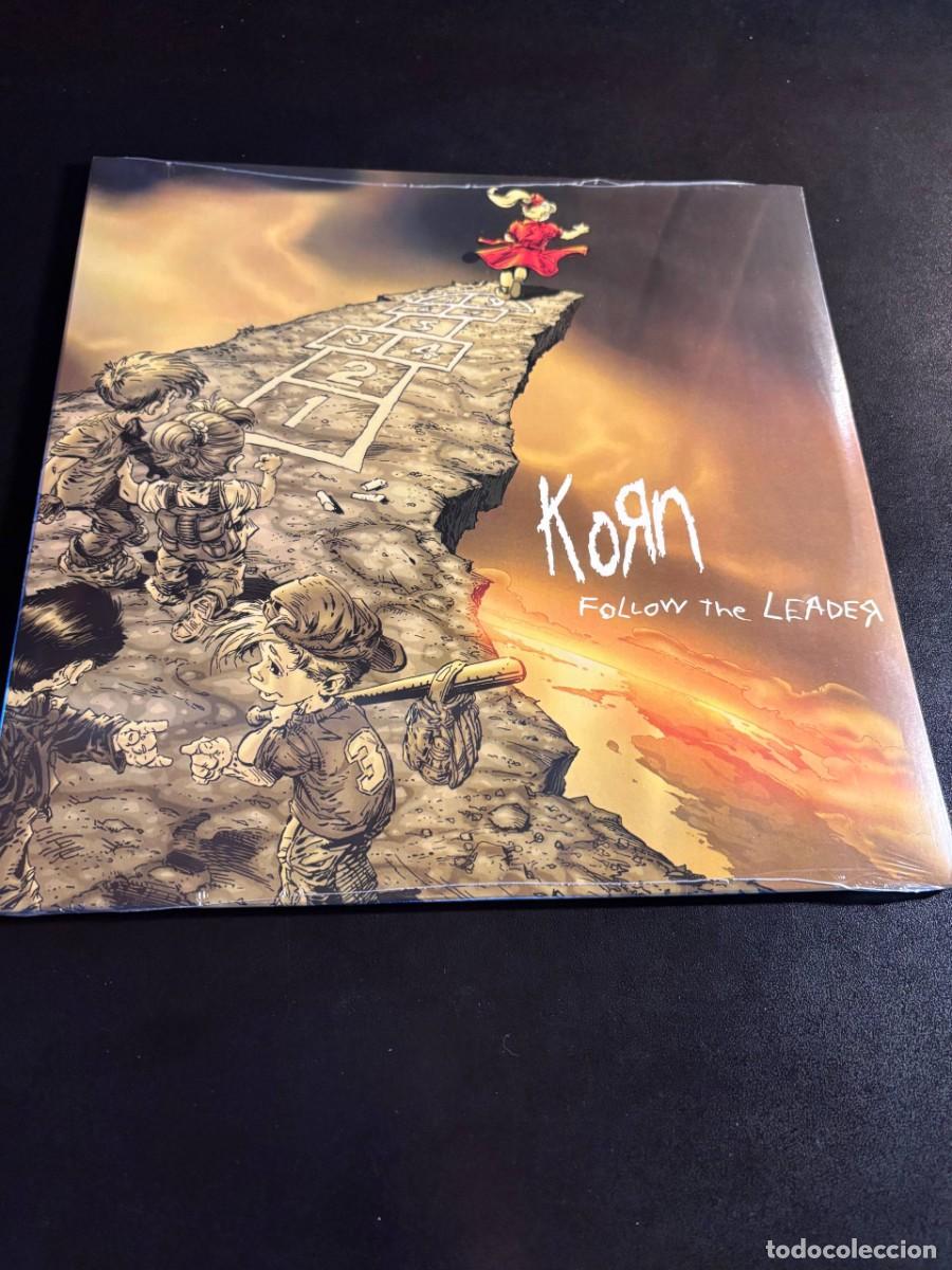 Discos de vinilo: Korn Follow The Leader Doble disco de vinilo 2018 LP nu metal