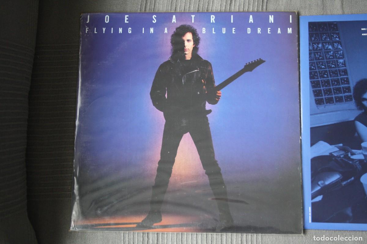 Discos de vinilo: JOE SATRIANI, FLYING IN A BLUE DREAM, 1&ordf; EDICI&Oacute;N MADE IN UK, 1989, EX, EX