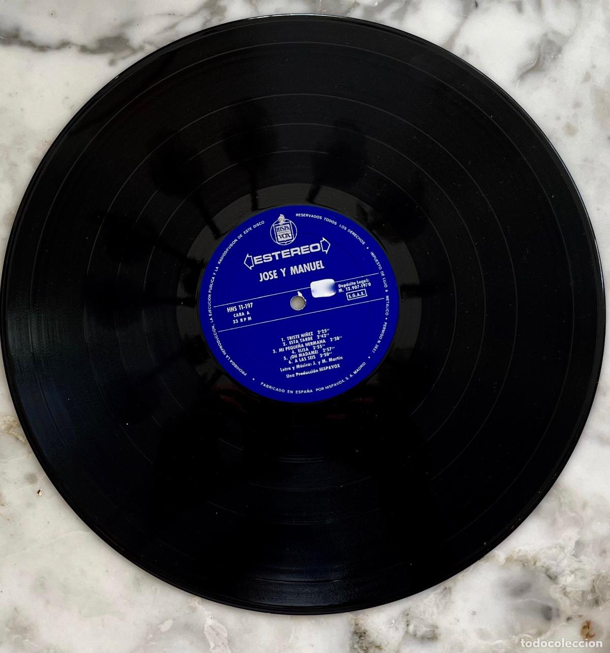 Discos de vinilo: JOSE Y MANUEL. TRISTE NI&Ntilde;EZ. ESTA TARDE. ELISA... SOLO VINILO ORIGINAL ESPA&Ntilde;A 1970