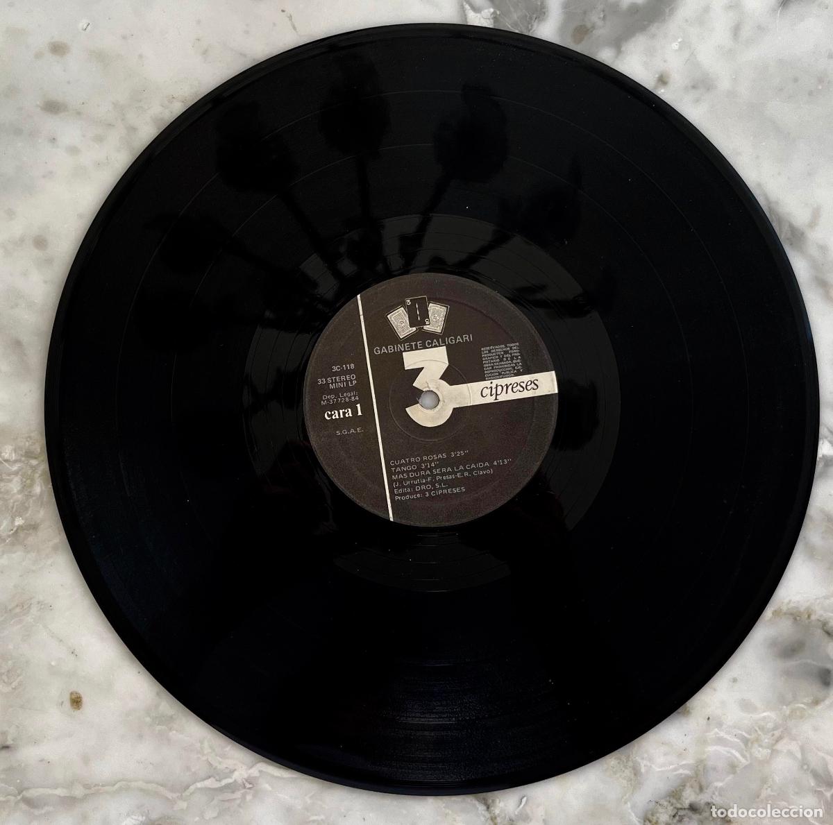 Discos de vinilo: GABINETE CALIGARI. CUATRO ROSAS. SOLO A LA VENTA VINILO ESPA&Ntilde;A 1984