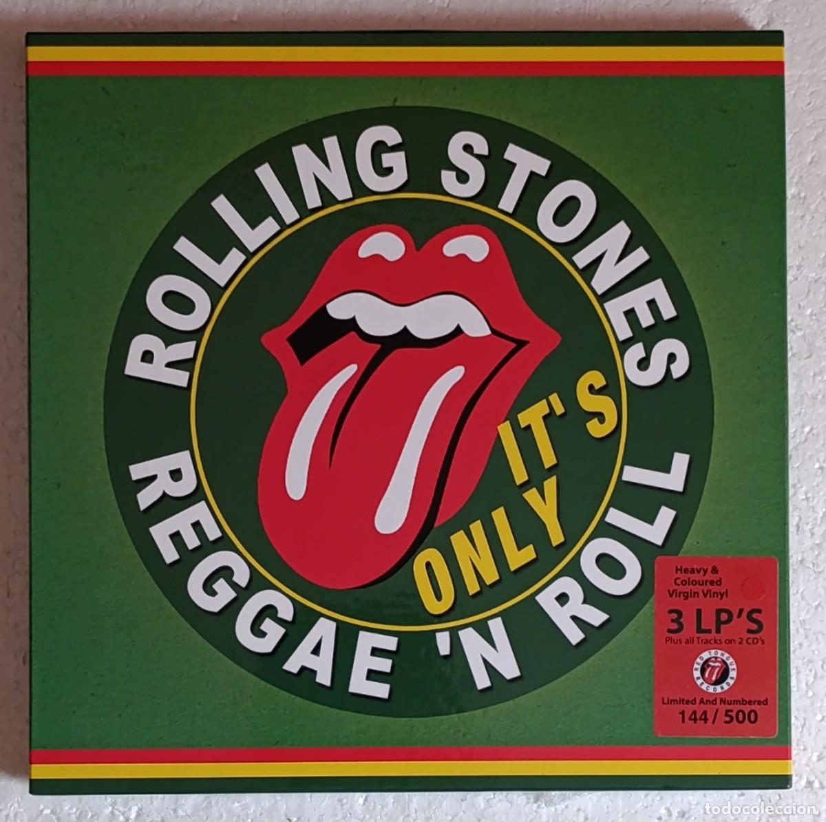 Discos de vinilo: The Rolling Stones . It's only Reggae'n Roll