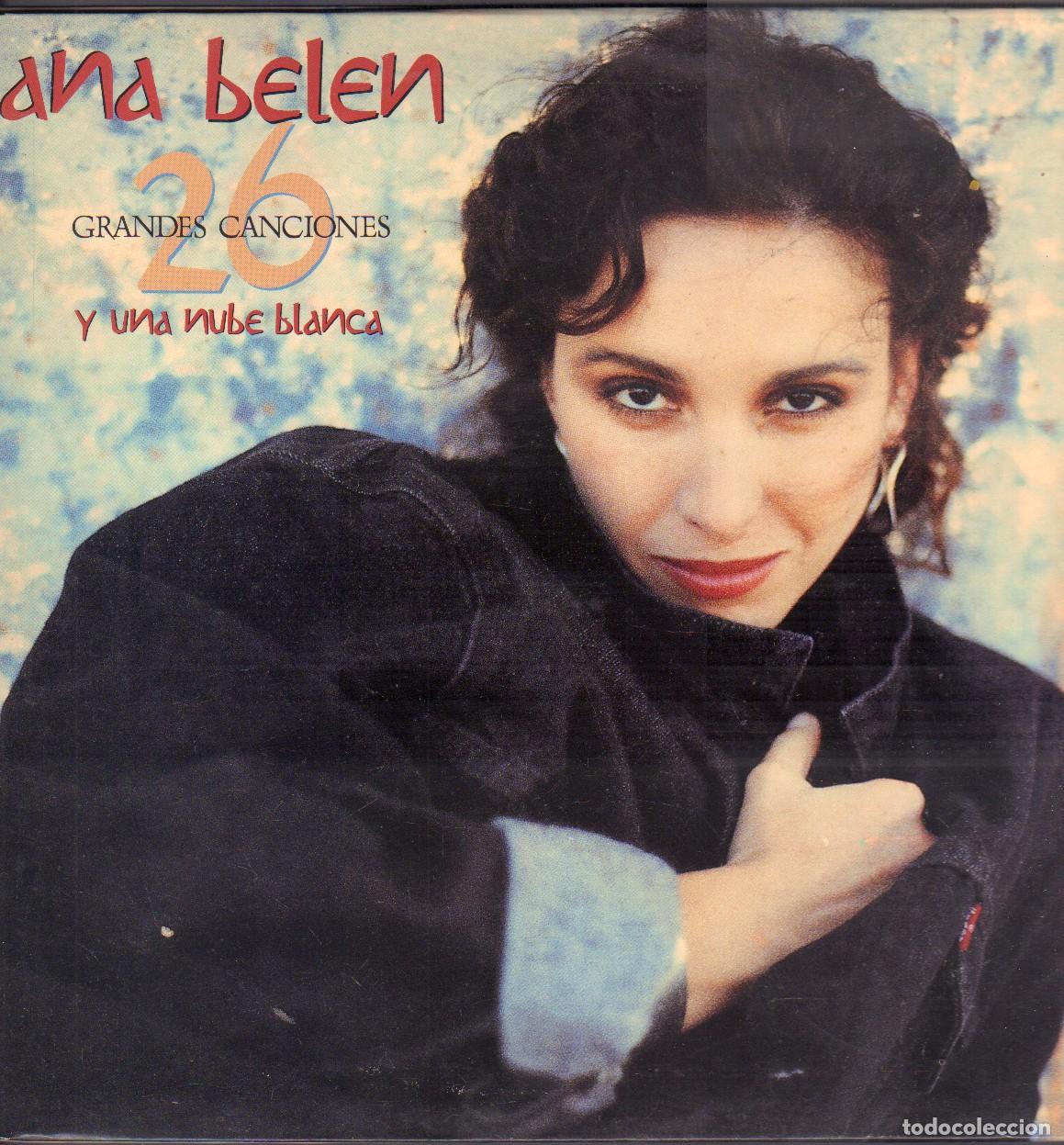 Discos de vinilo: ANA BELEN - 26 CANCIONES Y UNA NUBE BLANCA / AGAPIM&Uacute;, MUCHO MAS.../ 2 LP'S CBS 1989 RF-26632