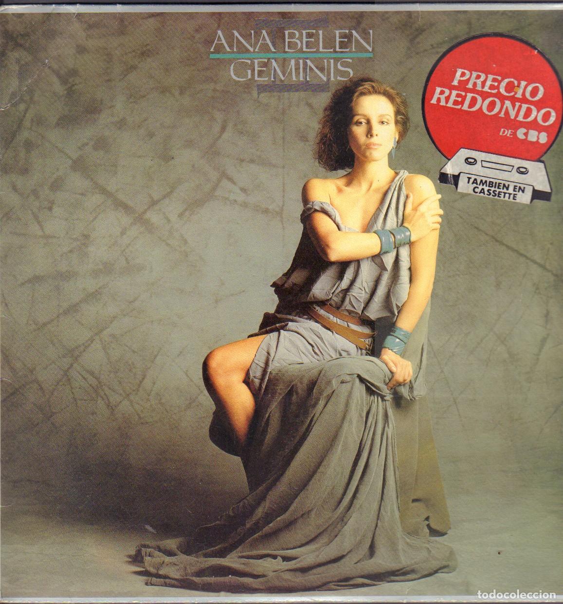 Discos de vinilo: ANA BELEN - GEMINIS / SOLO LE PIDO A DIOS, LA PALOMA, MIRA LUNA.../ LP CBS 1985 RF-26633