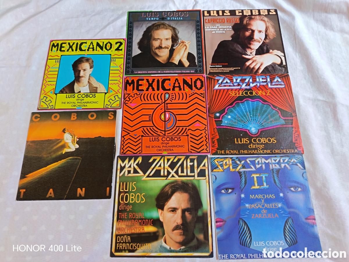 Discos de vinilo: Lote de singles Luis Cobos PROMO