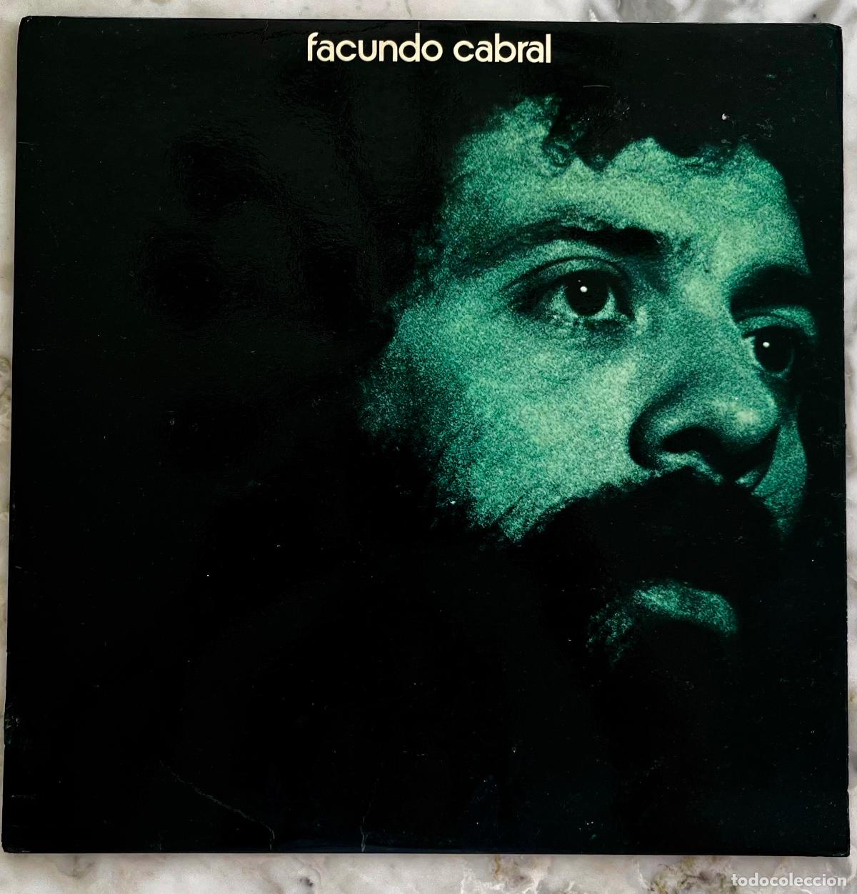 Discos de vinilo: FACUNDO CABRAL. POBRECITO MI PATRON. ELLA. EL AMOR Y LAS PALOMAS... SOLO PORTADA LP ESPA&Ntilde;A 1972