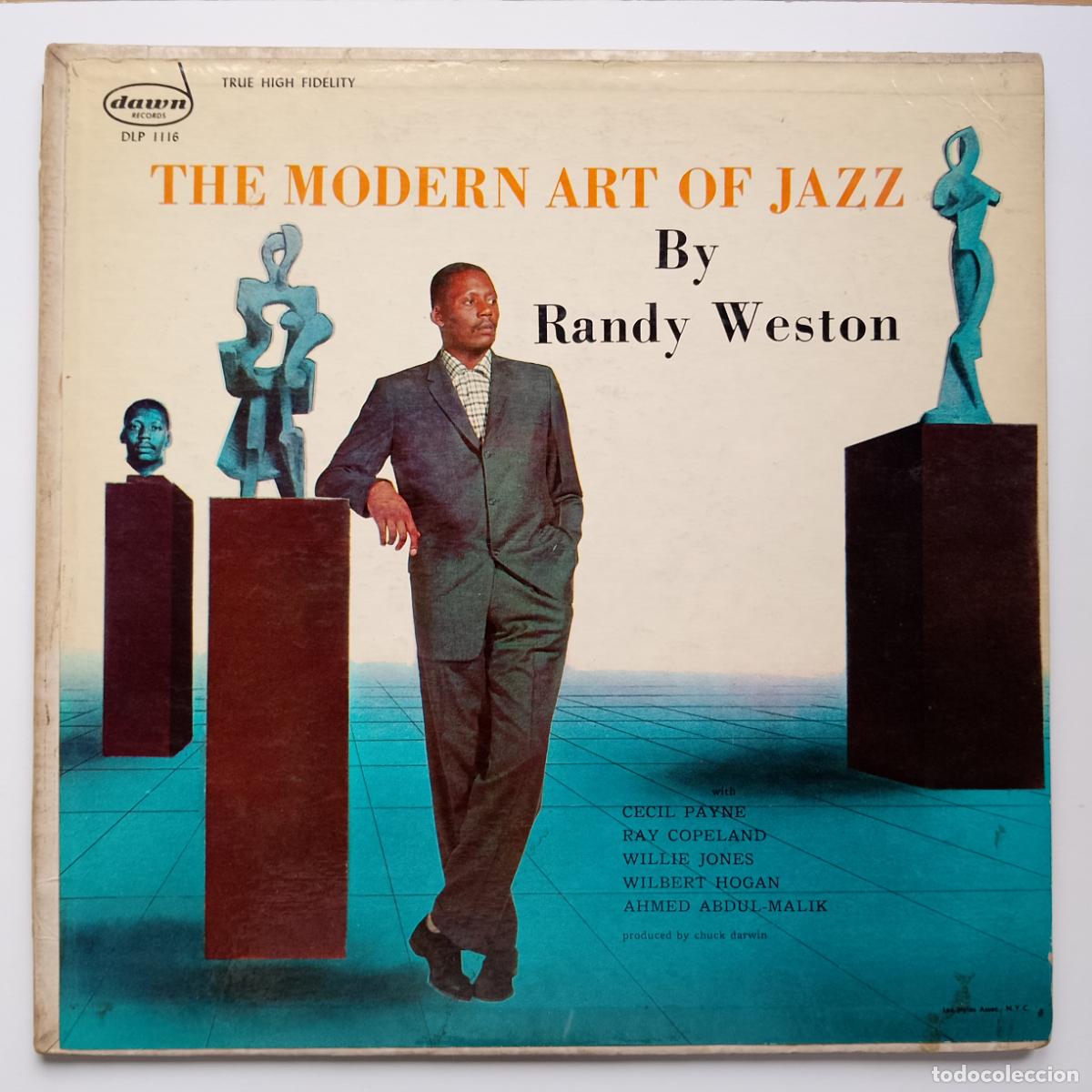 Discos de vinilo: Randy Weston-The Modern Art Of Jazz By (LP Dawn 1957) Thelonious Monk, McCoy Tyner, Ahmad Jamal