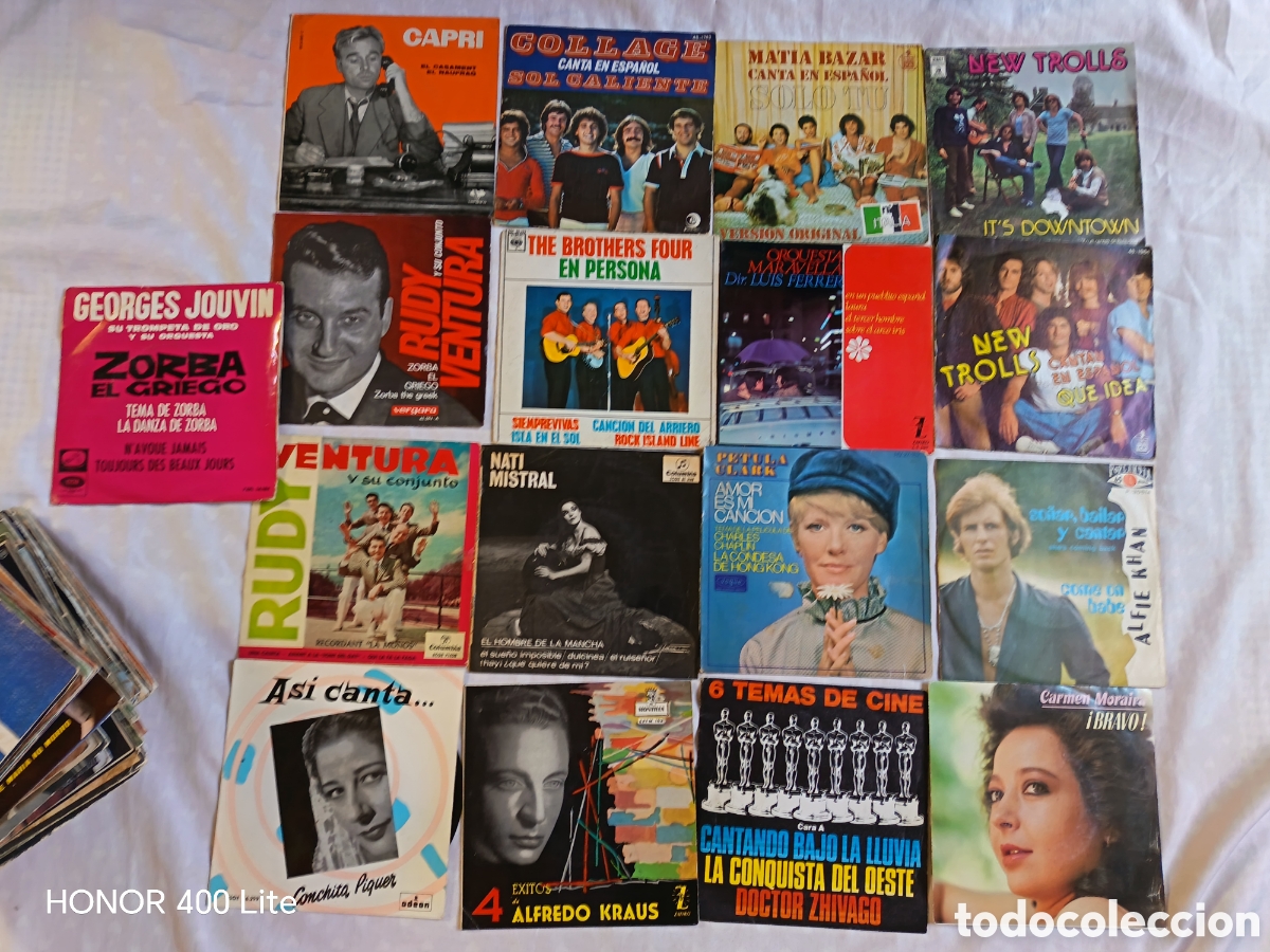 Discos de vinilo: Lote de 80 singles varios - Foto 2