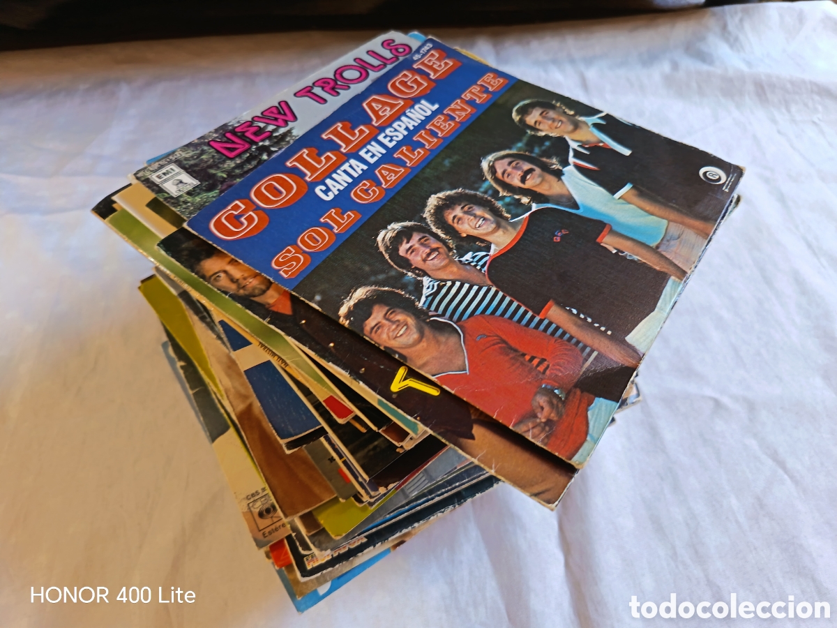 Discos de vinilo: Lote de 80 singles canci&oacute;n espa&ntilde;ola
