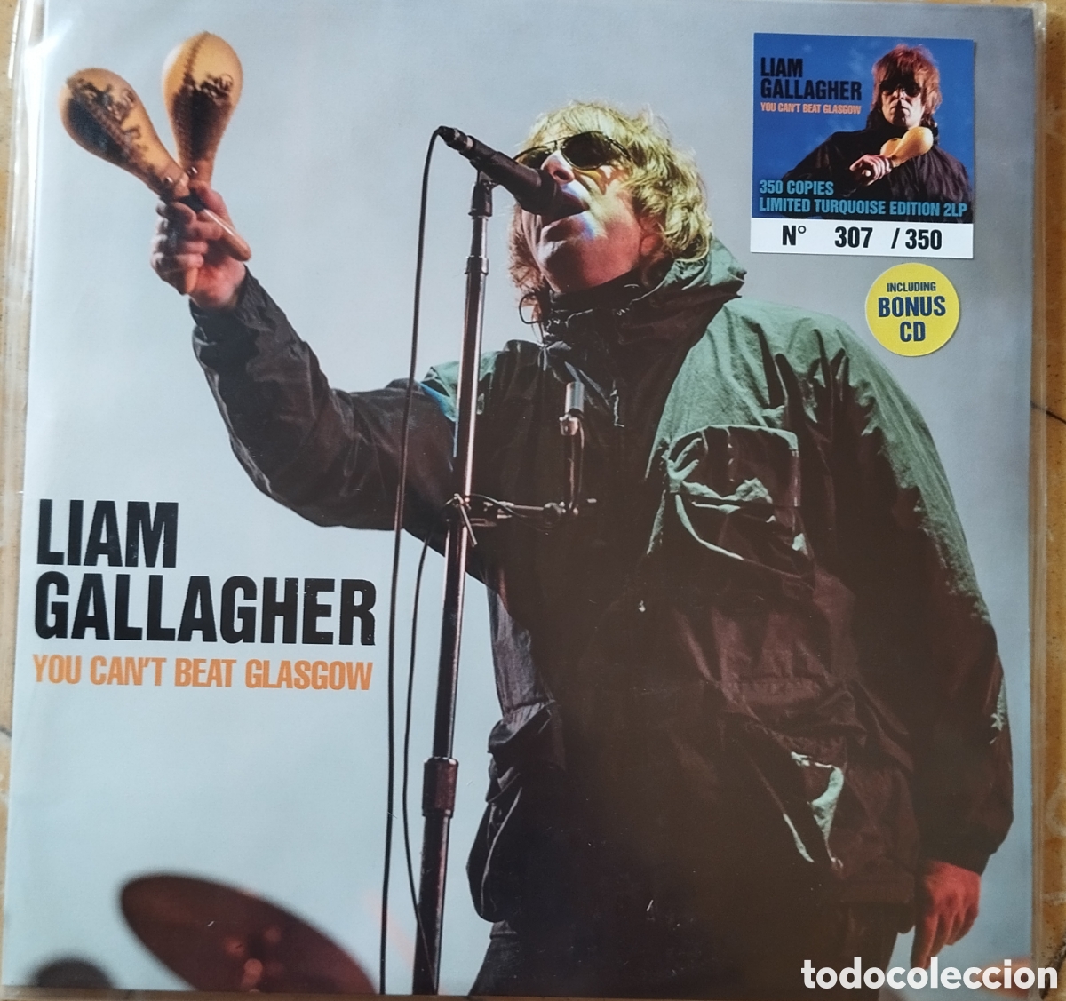 Discos de vinilo: Liam Gallagher ( oasis ) - You can't beat Glasgow - 2LP + CD