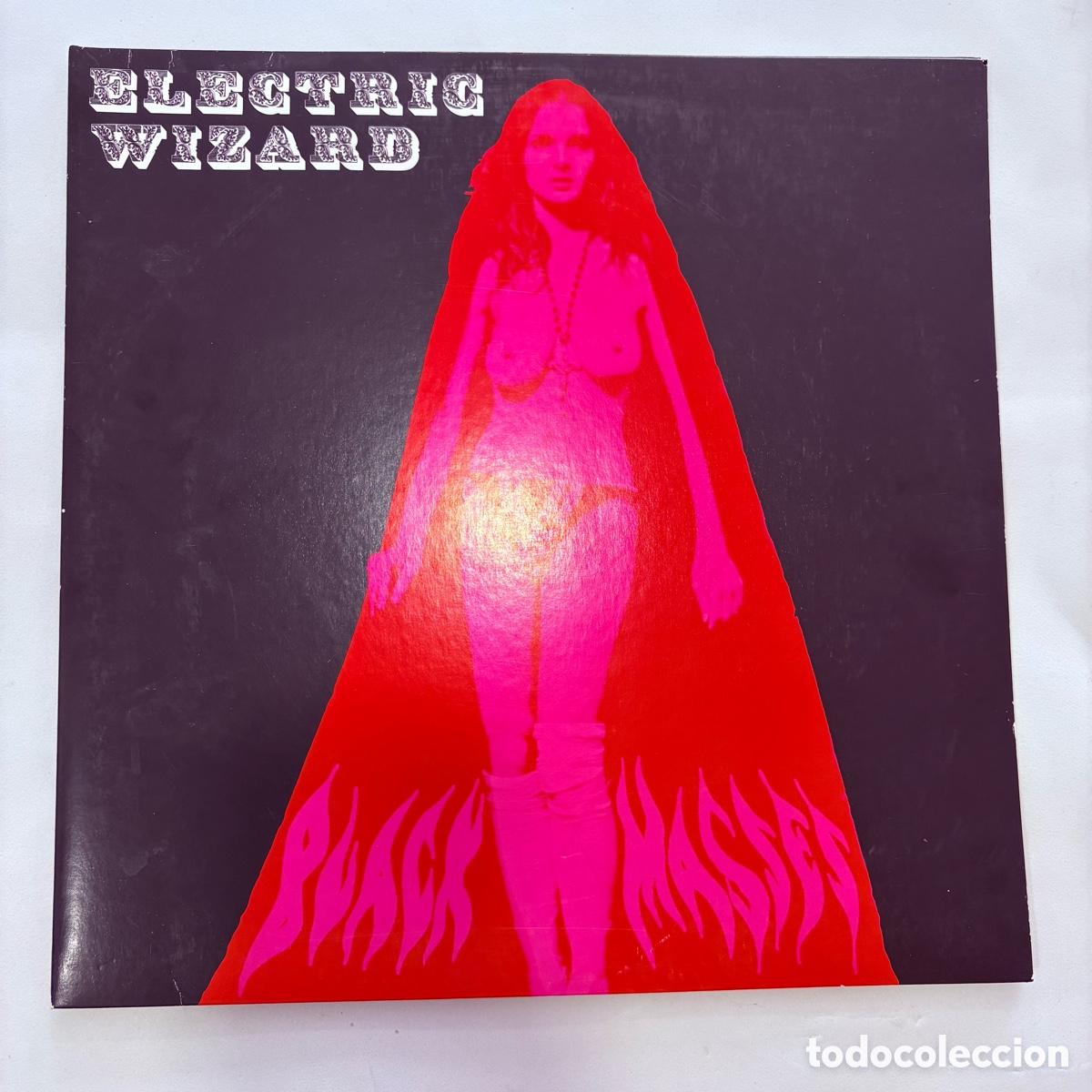 Discos de vinilo: doble LP Electric Wizard &ndash; Black Masses edicion uk de 2010 vinilo rosa