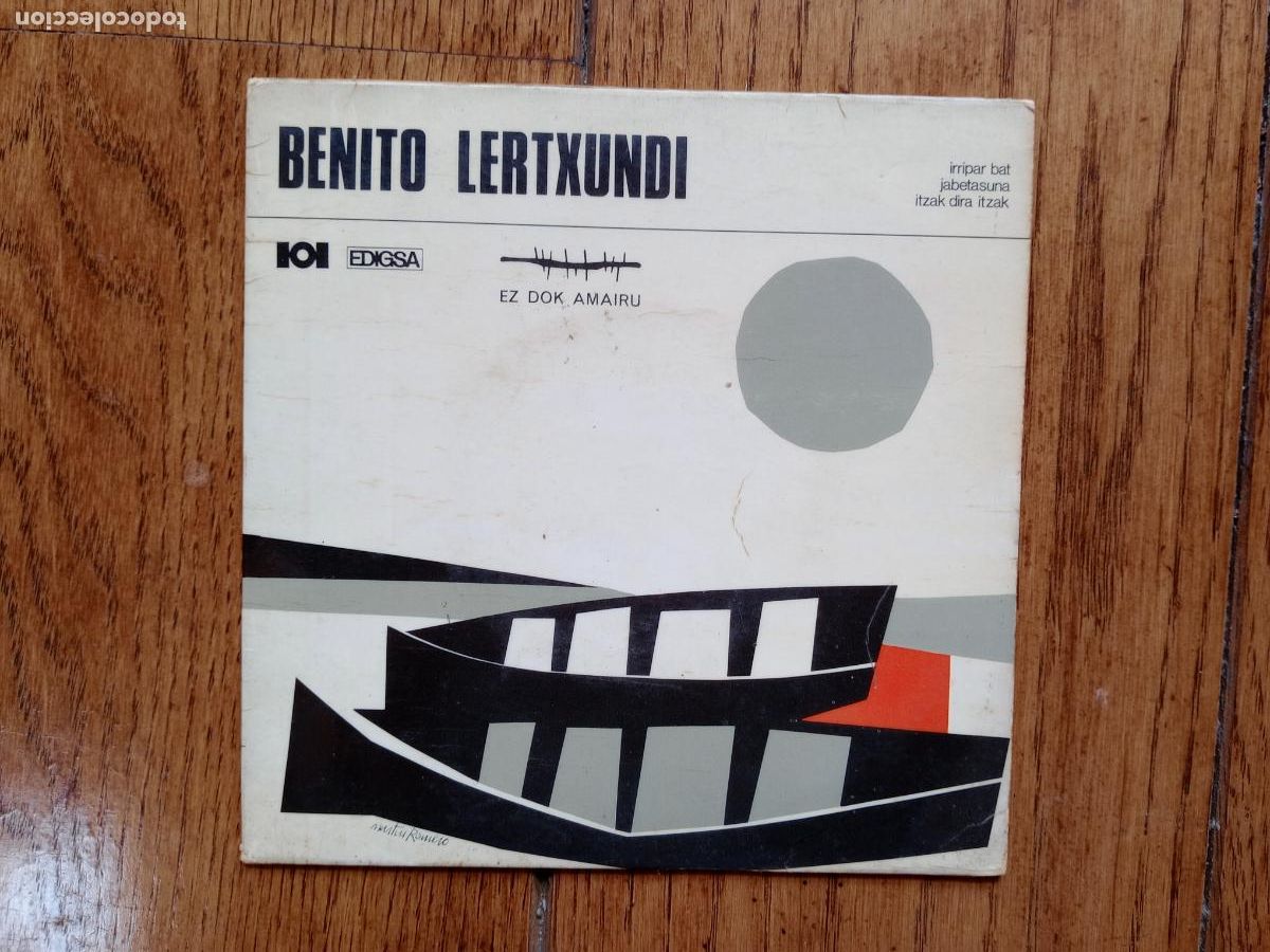 Discos de vinilo: Benito Lertxundi - irripar bat + jabetasuna + itzak dira itzak