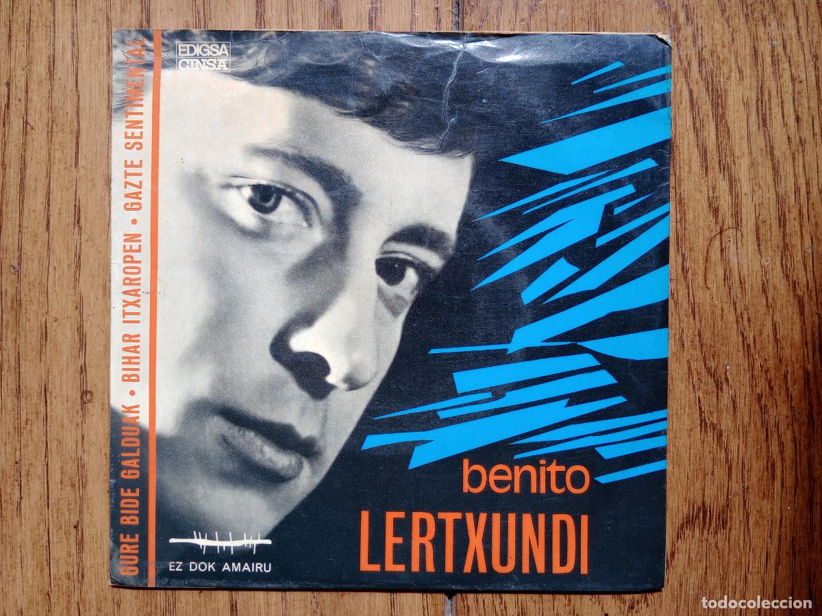 Discos de vinilo: Benito Lertxundi - gure bide galduak + bihar itxaropen + gazte sentimental