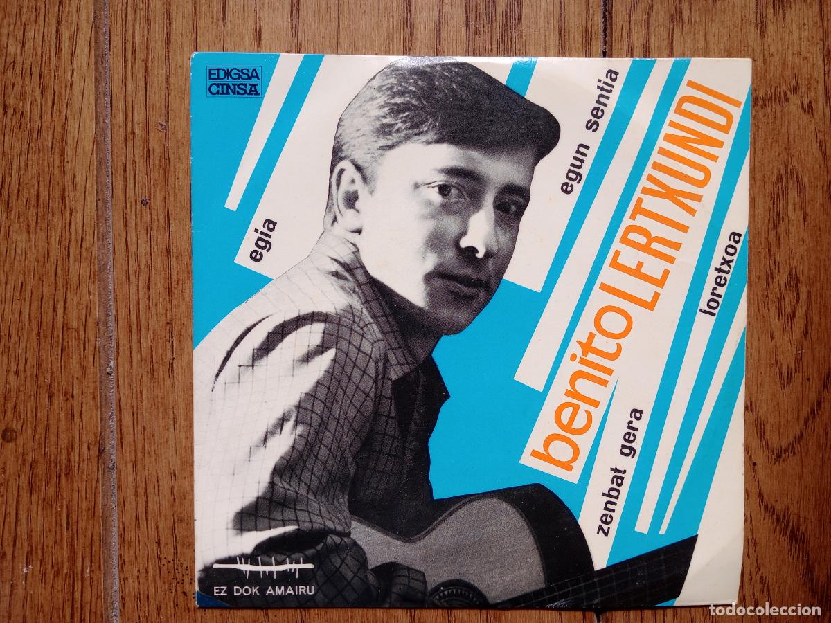 Discos de vinilo: Benito Lertxundi - egia + egun sentia + zenbat gera + loretxoa