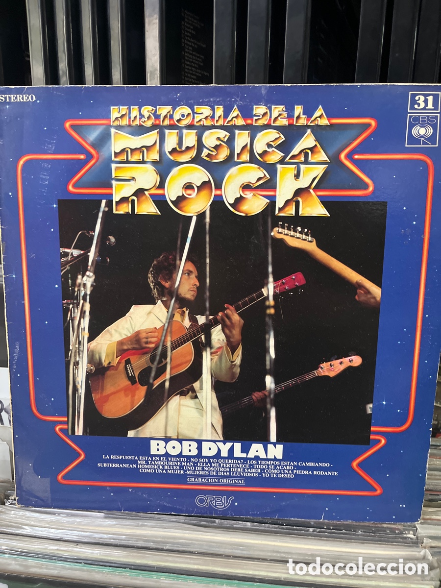 Discos de vinilo: historia de la m&uacute;sica rock 31 bob dylan
