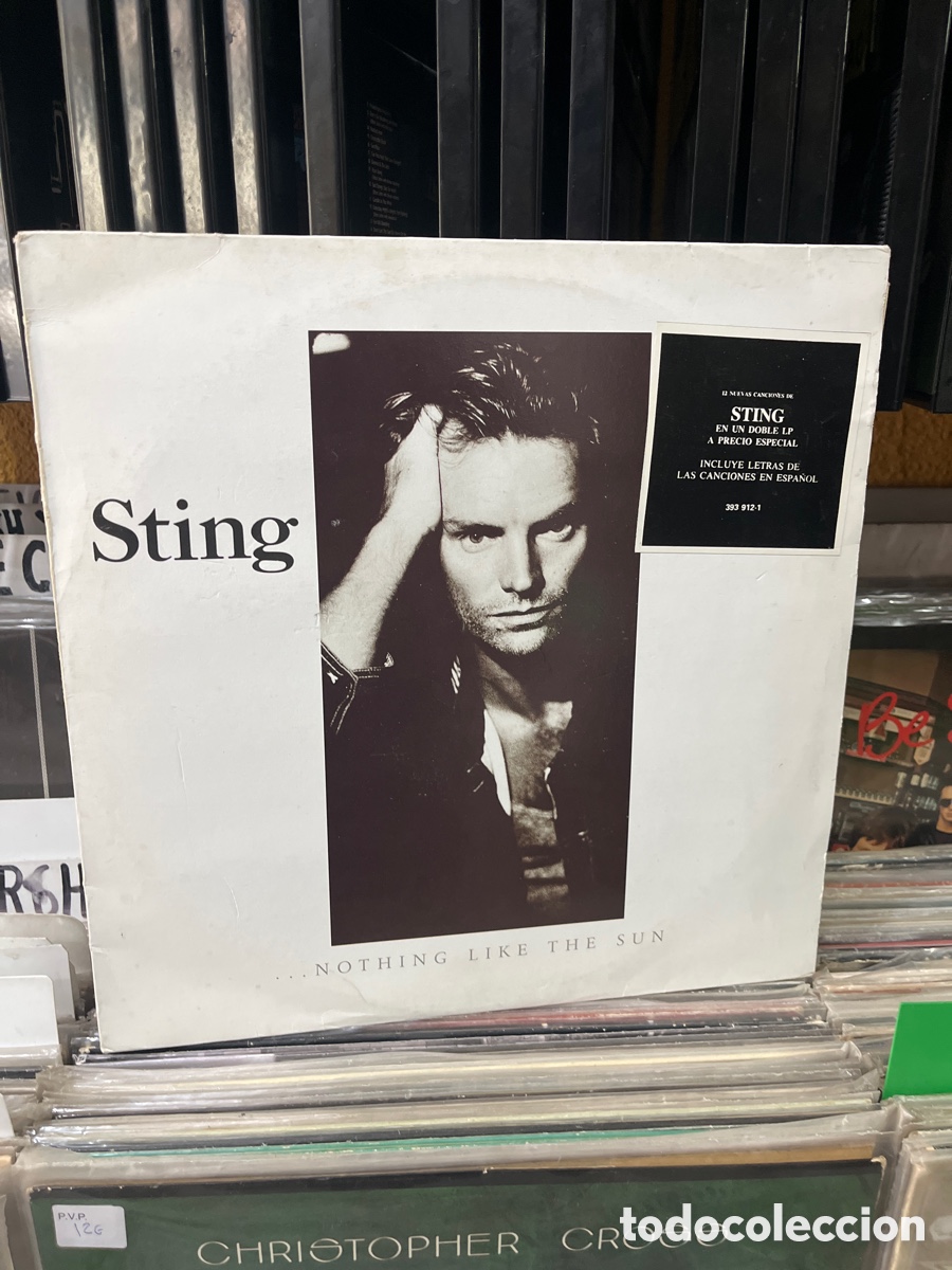 Discos de vinilo: sting nothing like the sun