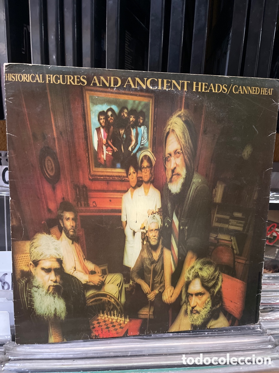 Discos de vinilo: canned heat hist&oacute;ricas figures and ancient heads