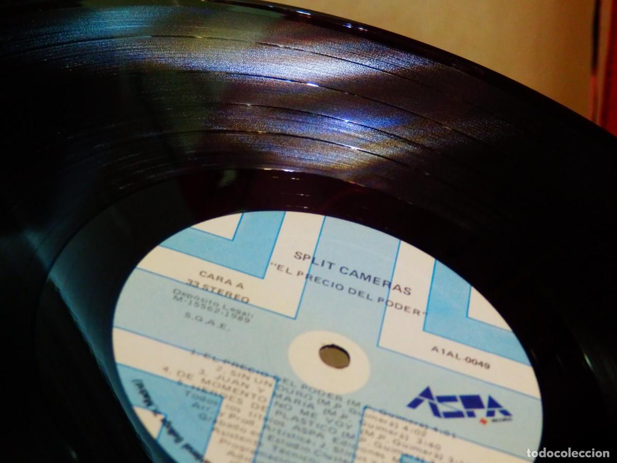 Discos de vinilo: Split Cameras * LP Vinilo * El Precio Del Poder * 1989 Aspa Records - Foto 2
