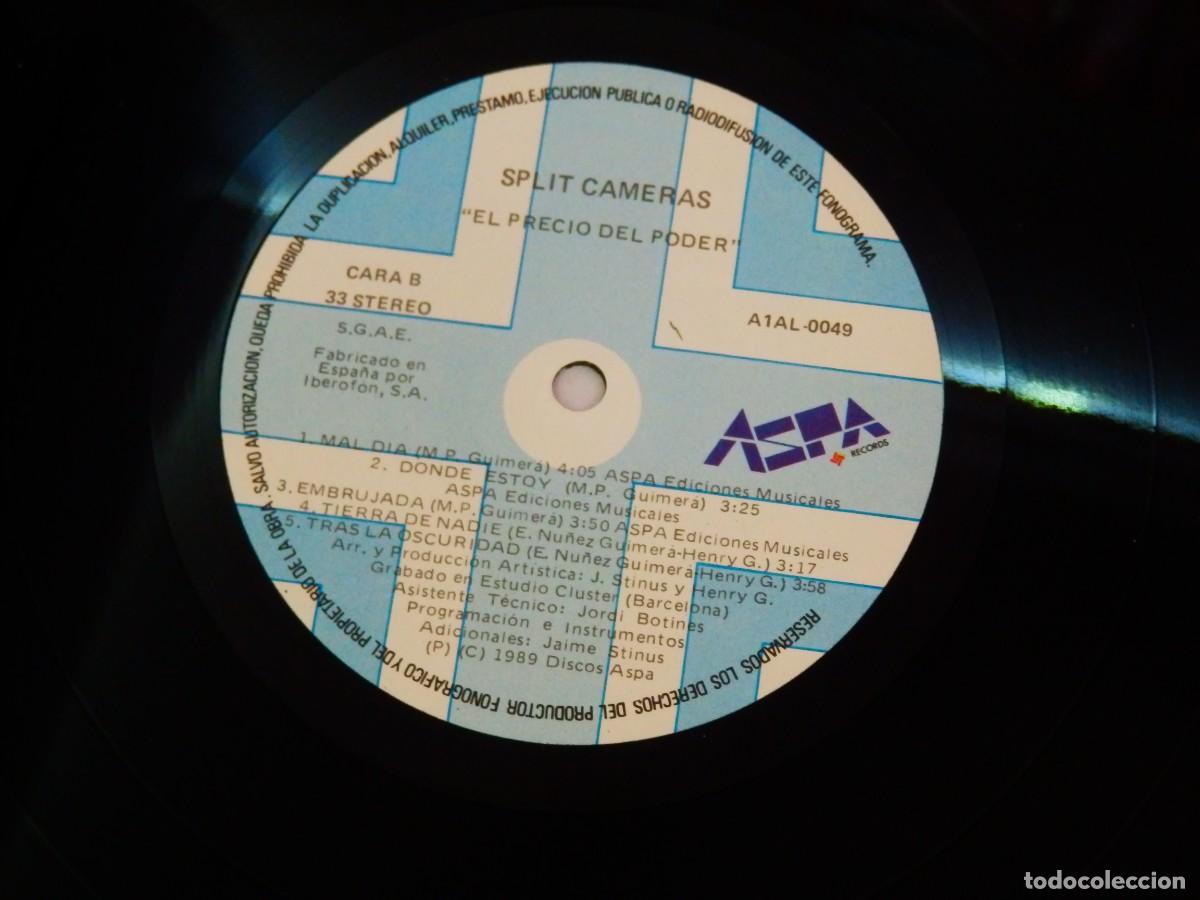 Discos de vinilo: Split Cameras * LP Vinilo * El Precio Del Poder * 1989 Aspa Records - Foto 5