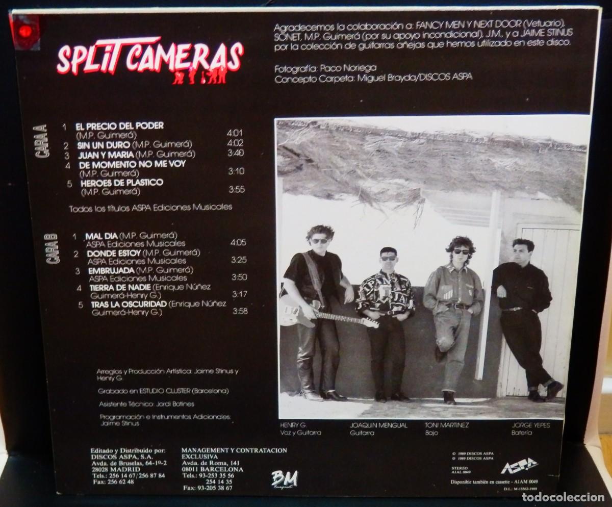 Discos de vinilo: Split Cameras * LP Vinilo * El Precio Del Poder * 1989 Aspa Records - Foto 6