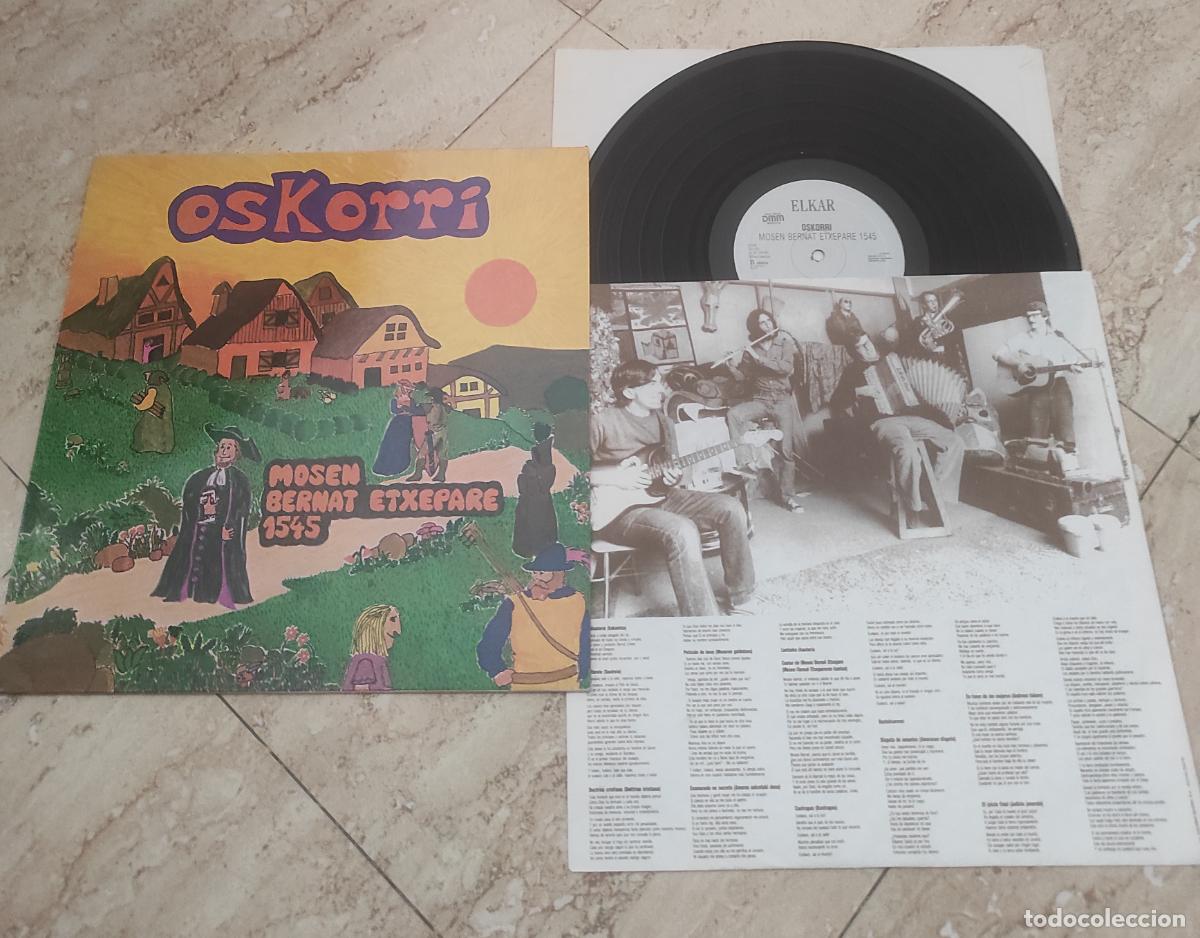 Discos de vinilo: OSKORRI - MOSEN BERNAT ETXEPARE 1545 LP GATEFOLD 1977-EXCELENTE ESTADO-CONTIENE INSERT-