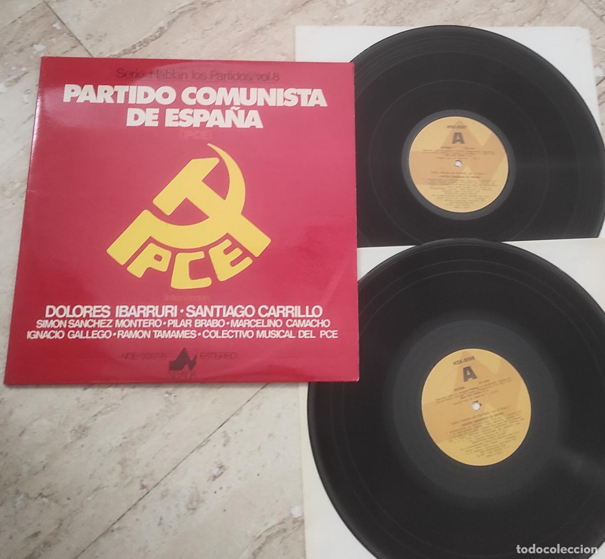Vinyl-Schallplatten: hablan los partidos-DOBLE LP-1977-( COZ,ROCK DE LA LEGALIZACION) EXCELENTE ESTADO COMO NUEVO-