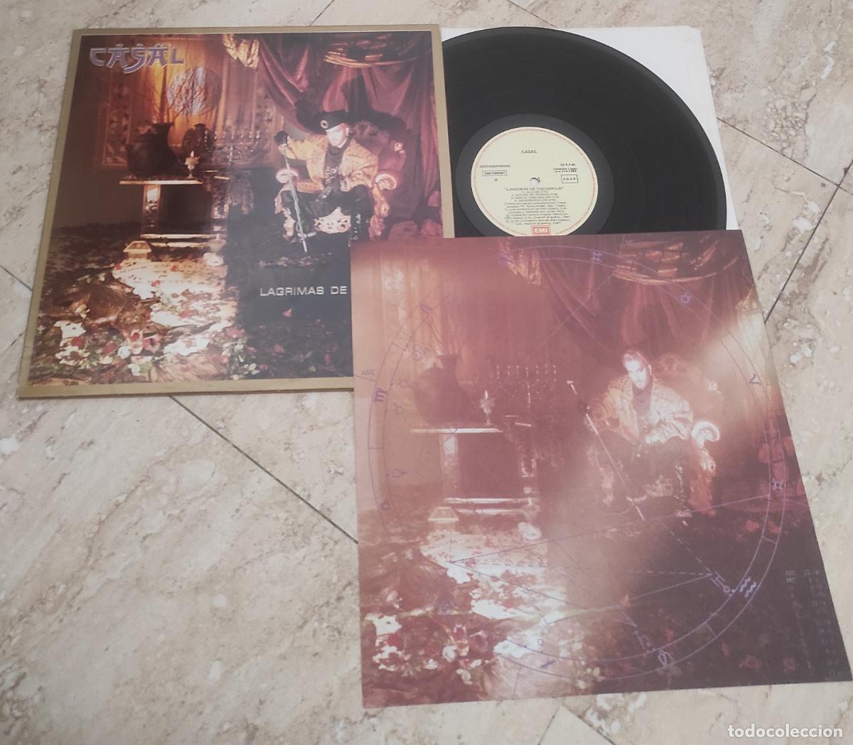 Discos de vinilo: TINO CASAL-LAGRIMAS DE COCODRILO-CONTIENE ENCARTE-ORIGINAL 1988-EXCELENTE ESTADO COMO NUEVO-
