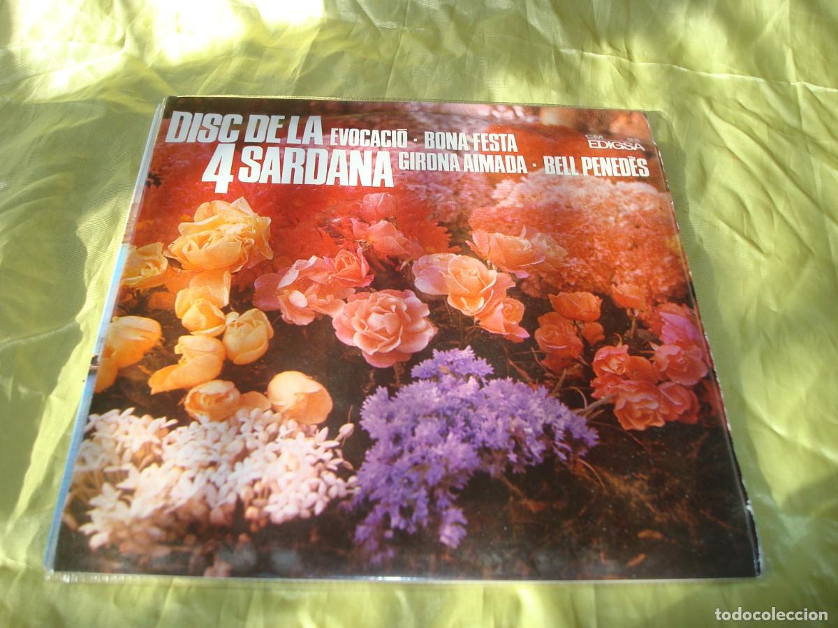 Discos de vinilo: DISC DE LA SARDANE 4. GIRONA AIMADA + 3. EP. EDIGSA, 1965