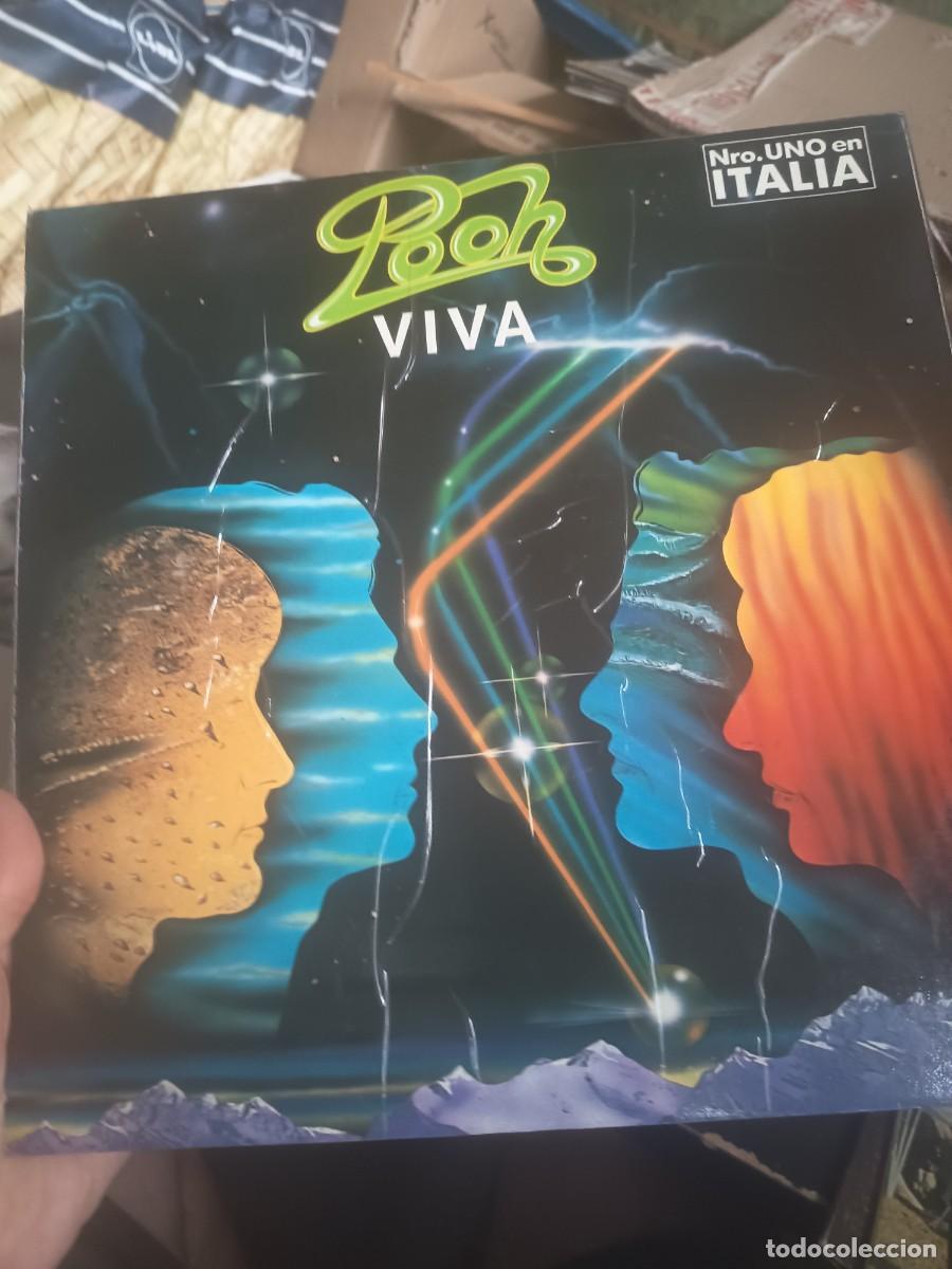 Discos de vinilo: LP POOH,VIVA,( ROCK PROGRESIVO)