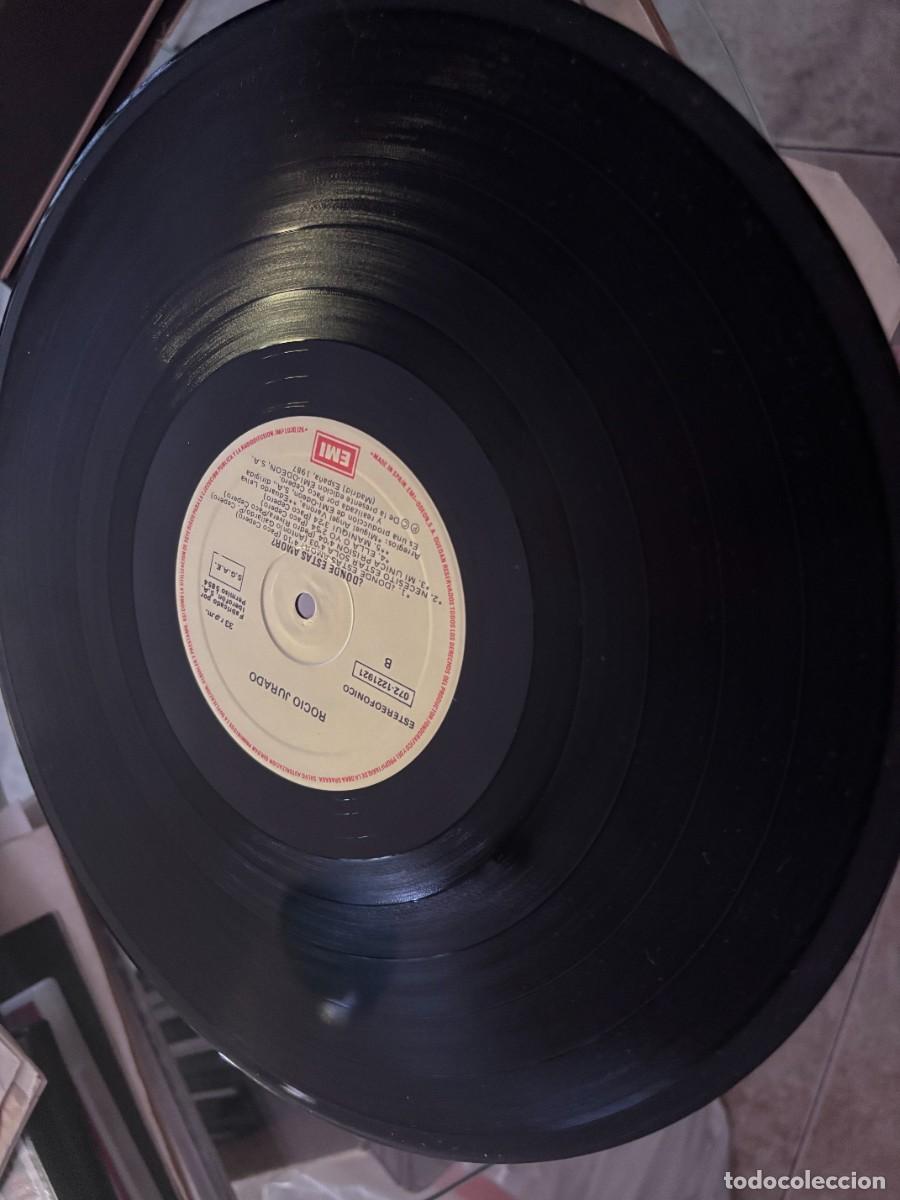 Discos de vinilo: Disco Roc&iacute;o Jurado autografiado - Foto 4